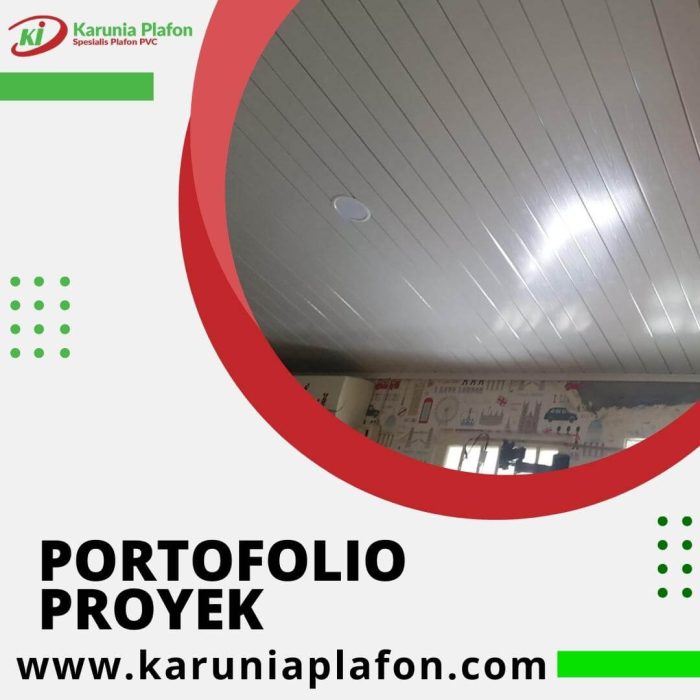 Karunia Plafon Spesialis Plafon Pvc - Portofolio Proyek
