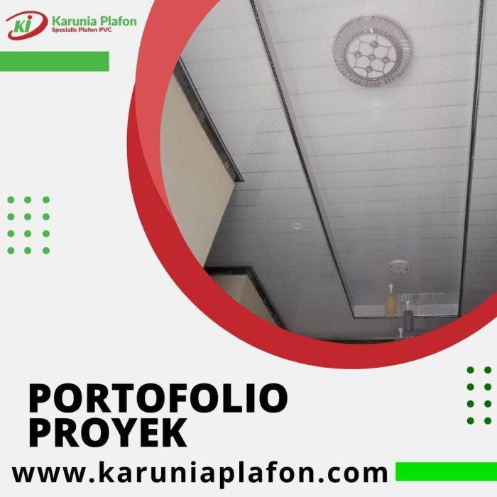 Karunia Plafon Spesialis Plafon Pvc - Portofolio Proyek