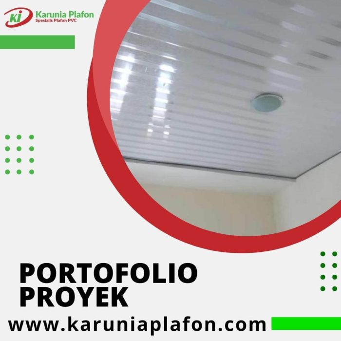 Karunia Plafon Spesialis Plafon Pvc - Portofolio Proyek