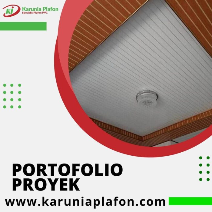 Karunia Plafon Spesialis Plafon Pvc - Portofolio Proyek